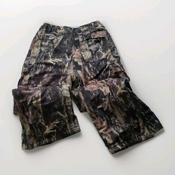 Backwoods Camo Hunting Pants Men L Pure Camo Vertical HD Insulated Lined Pockets - Picture 16 of 16